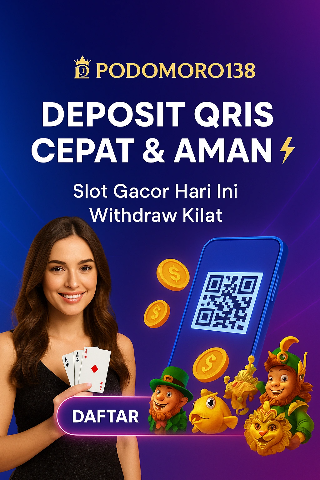 Podomoro138: Situs Slot Gacor Terpercaya 2025 | Mudah Jackpot & Resmi Indonesia